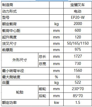 煙臺叉車